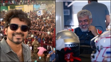 The last ride of Thala Ajith and Thalapathy Vijay