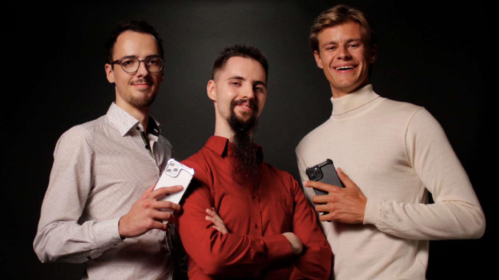 Tom, Moritz and Niclas, the founders of Arc. Photo from Arc