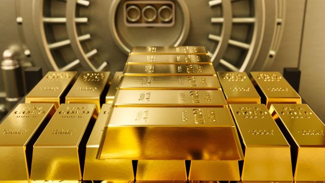 Top 10 countries with the largest gold reserves, as of 2024 (Source Canva Pro)
