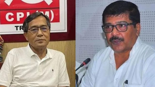 Speaking to reporters, an agitator outside MLA quarters near the Buddhamandir area of Agartala said, “We are followers of the Sanatan Dharma… Jitendra Chaudhary and Sudip Roy Barman had made undesirable remarks about Sanatan Dharma… If anyone tries to hurt our religious sentiments, we shall not remain silent.” hindutva