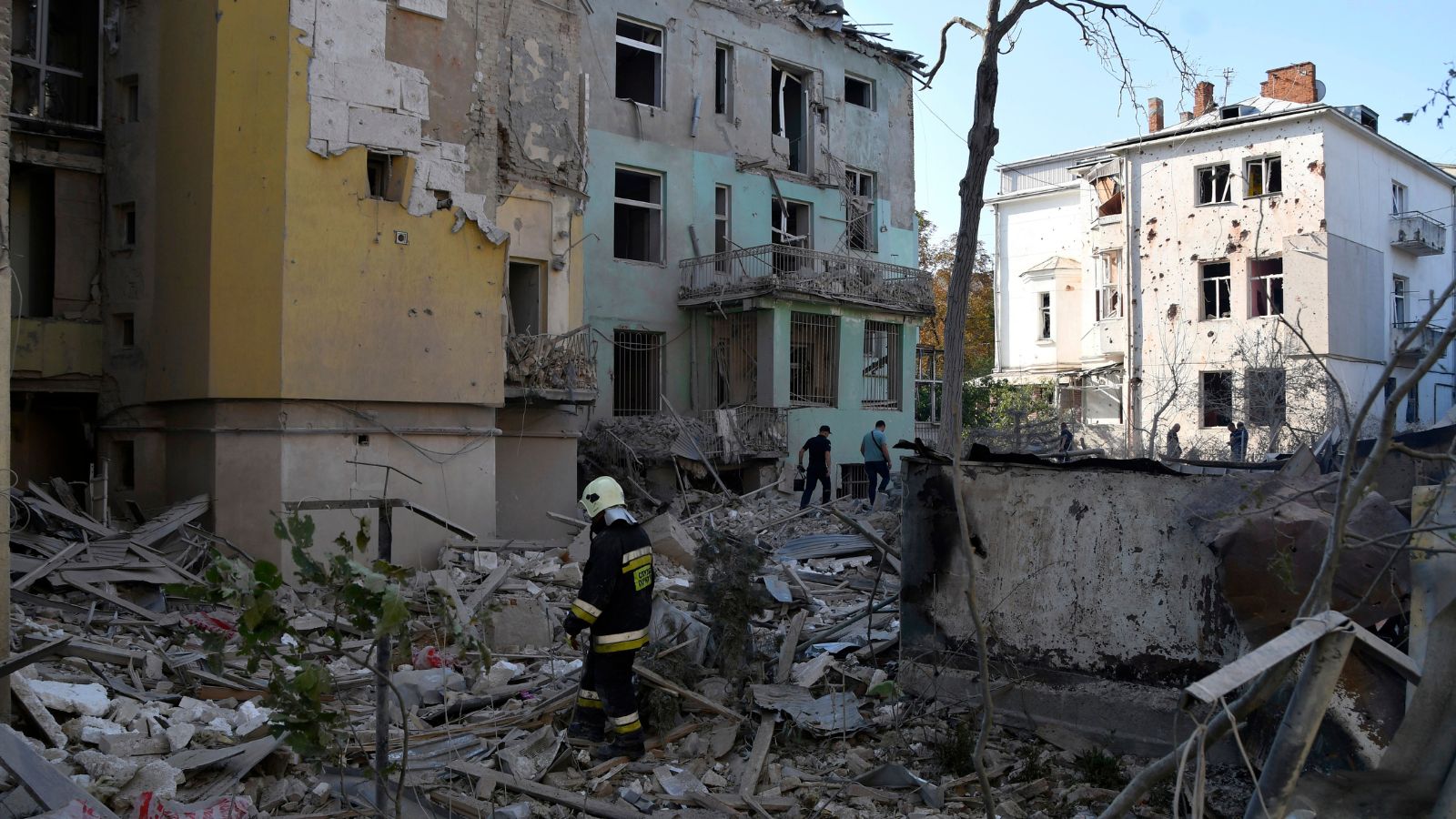 At least 7 killed as Russia shells 4 Ukraine regions, governors say ...
