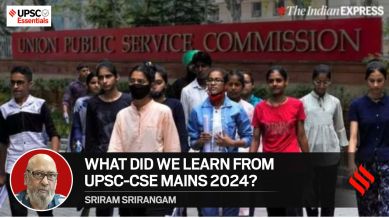 UPSC Essentials Expert Talk with Sriram Srirangam: What did we learn from UPSC Civil Services Mains Exam 2024?