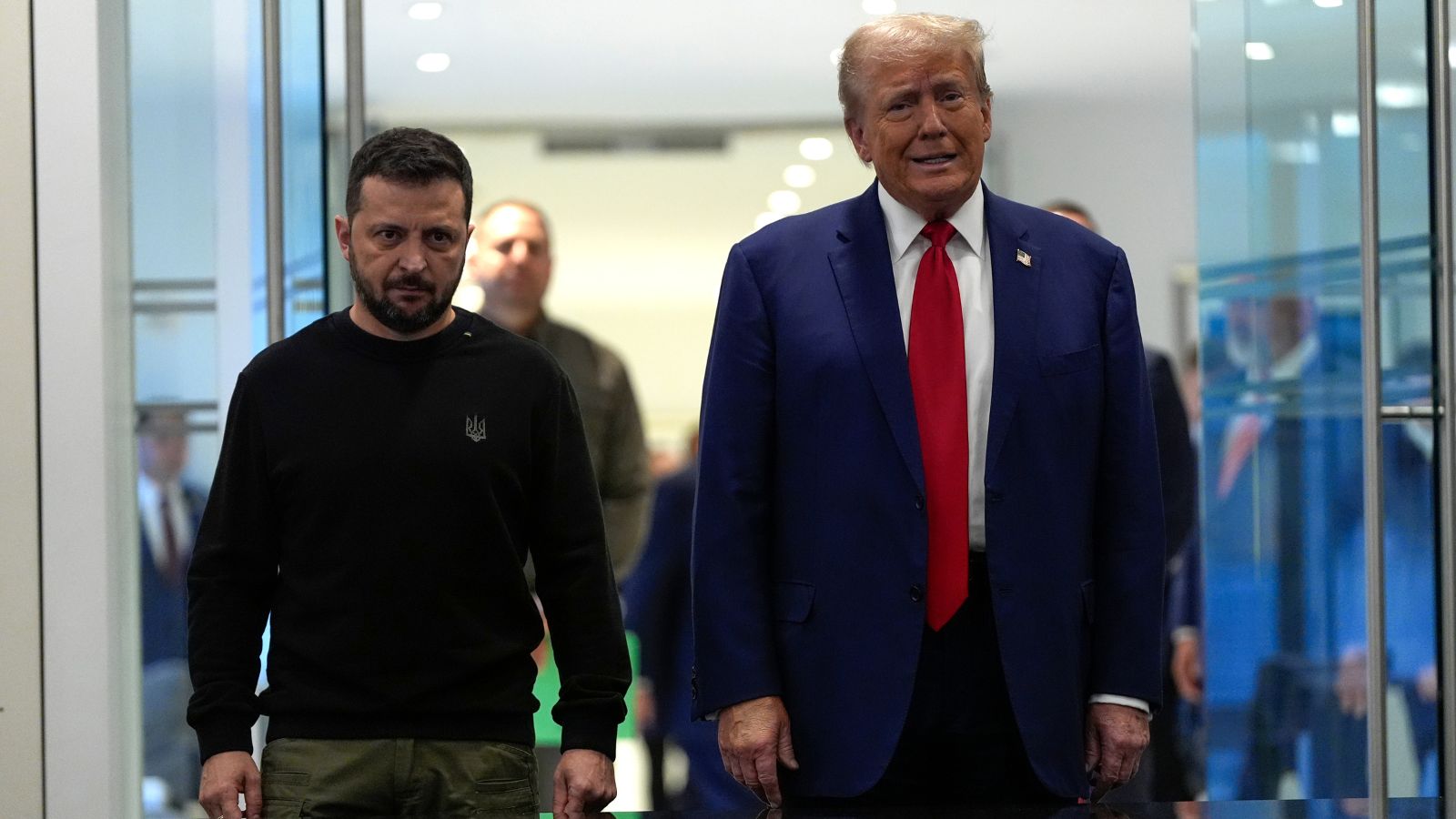Zelenskyy says Trump promised support for Ukraine in war against Russia