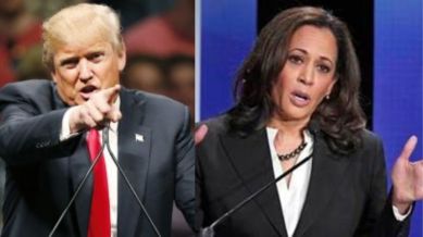 Kamala Harris Donald Trump US election