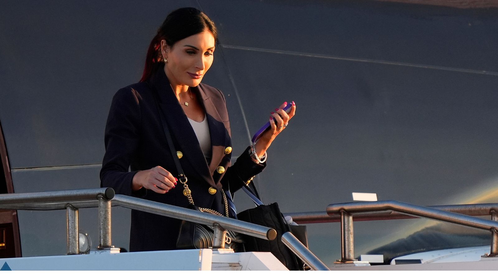 Laura Loomer with Trump