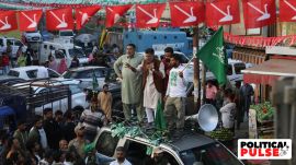 Irfan Ali, PDP Candidate in Sopore chowk.