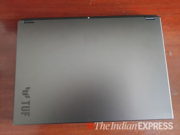 The ASUS TUF A14 has a sleek, ultra-portable design. 