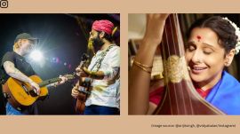 Viral buzz bin (Image source: @arijitsingh, @vidyabalan/Instagram)