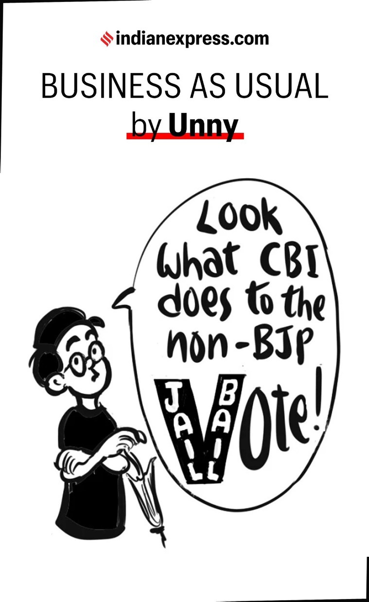 Business As Usual by E P Unny (September 14)
