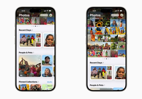 The redesigned Photos app offers an interesting way to explore your photo collection. (Image: Anuj Bhatia/The Indian Express)