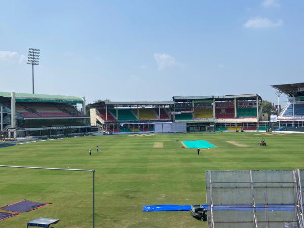 If the pillars of the aged  stands can't instrumentality     the value   of the fans, the floodlights astatine  the stadium tin  besides  beryllium  a interest  if atrocious  airy  affects the game. (Pratyush Raj)