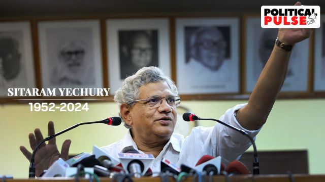 CPI(M) general secretary Sitaram Yechury. (Express Archive Photo by Partha Paul)