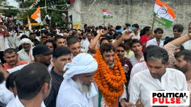 Haryana Congress leader Aftab Ahmed. (Express)