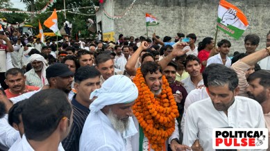 Haryana Congress leader Aftab Ahmed. (Express)