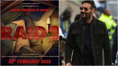 Ajay Devgn and Vaani Kapoor's Raid 2 to release in theatres on February 21 | Bollywood News - The Indian Express