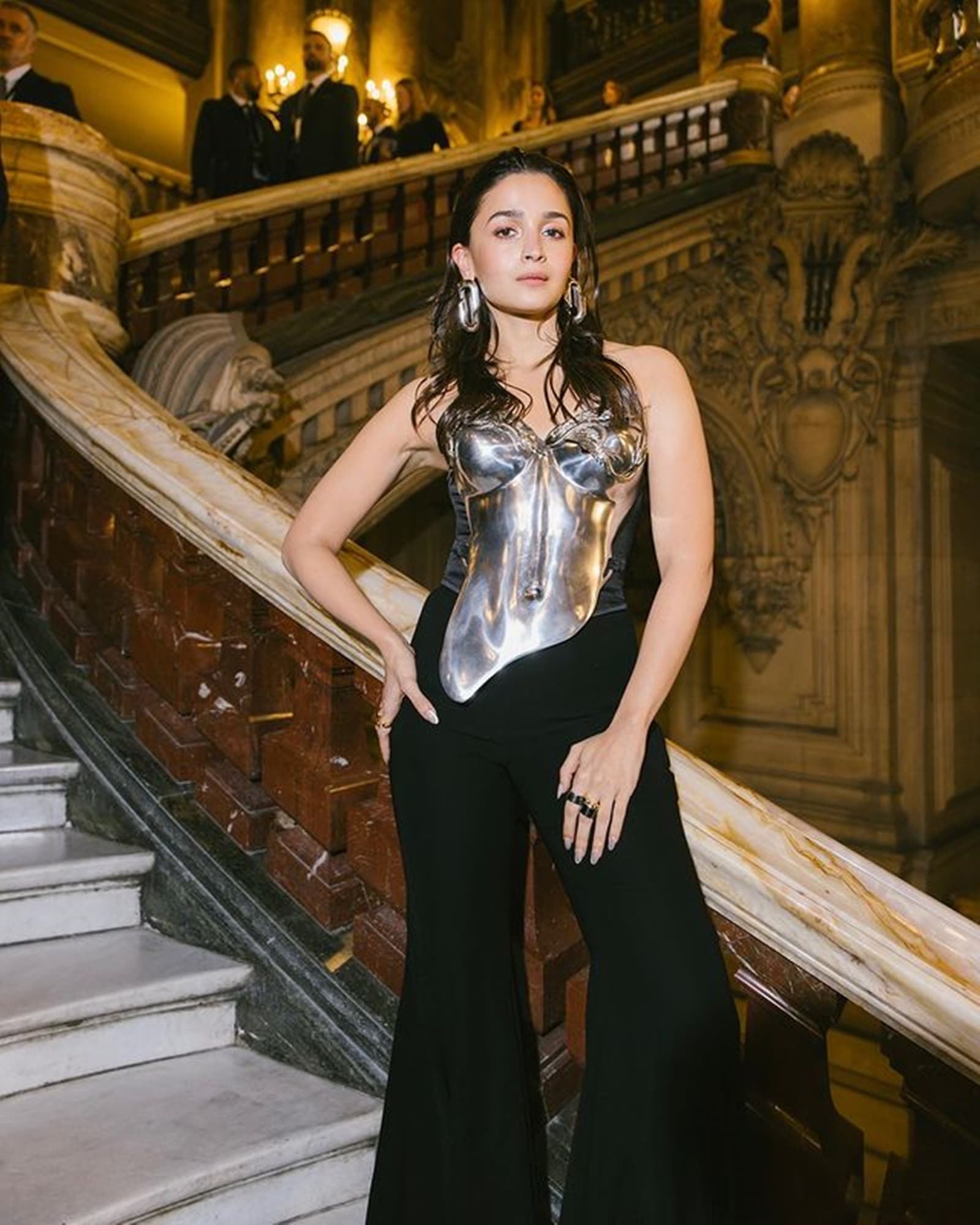 Backstage with Alia Bhatt after her Paris Fashion Week debut Entertainment Gallery News The Indian Express