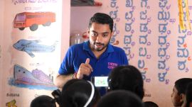 Shrinidhi R S, 22, is now the CEO and founder of Cherri Learn, an impact-driven ed-tech company that delivers quality grass-root level education in ‘tier 3’ and ‘tier 4’ villages in English