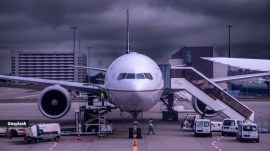 aircraft left side boarding