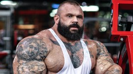 Despite not competing professionally, his feats—like a 600-pound bench press and 700-pound deadlifts—earned him a massive following of over 300,000 fans on Instagram