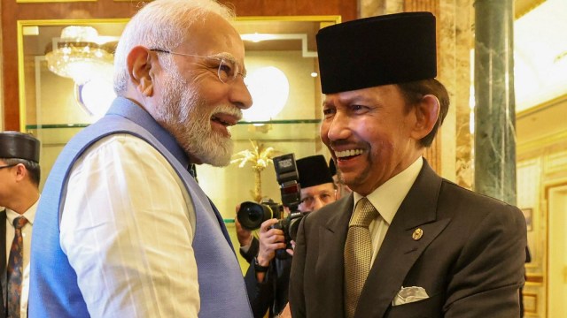 brunei pm modi