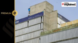 SBI building/ representational for bank deposit explainer.