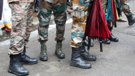 army officers assaulted