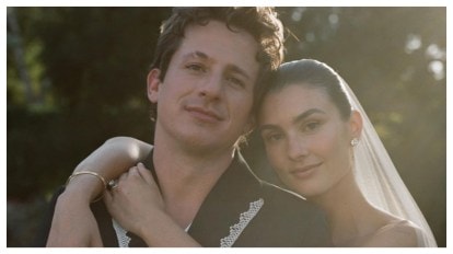 Charlie Puth, Brooke Sansone tie the knot in Montecito after year-long engagement | Hollywood News - The Indian Express