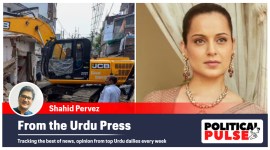 Siasat points out that “bulldozer justice” has become a “trend” in various states. Meanwhile, BJP has swiftly distance itself from party MP Kangana Ranaut’s remarks on the farm agitation. (File Photos)