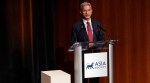 External Affairs Minister S. Jaishankar at the event hosted by Asia Society and the Asia Society Policy Institute in New York on Tuesday. (Photo: X/@DrSJaishankar)