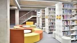 Aligning itself with the broader goal of meeting the research, educational, and learning requirements of the IIMA community, VSL has evolved into a hybrid library. (Express Photo)