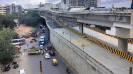According to the congestion trends before the flyover opened, there were 24 daily congestion alerts, which decreased to 15 after a month at the Silk Board junction. (Express Photo)