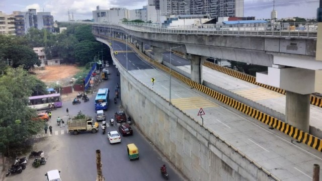 According to the congestion trends earlier  the flyover opened, determination   were 24 regular  congestion alerts, which decreased to 15 aft  a period  astatine  the Silk Board junction. (Express Photo)