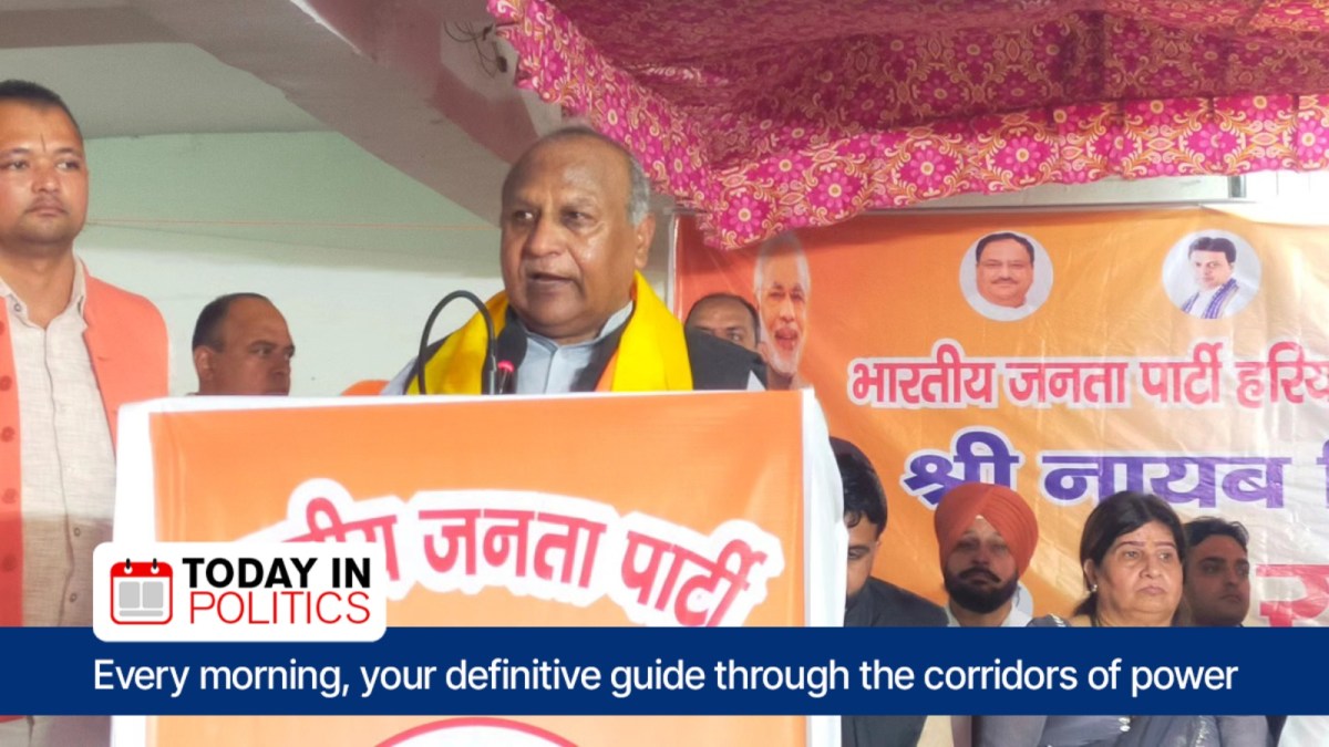 BJP OBC Morcha president Karan Dev Kamboj. (Photo: Facebook)