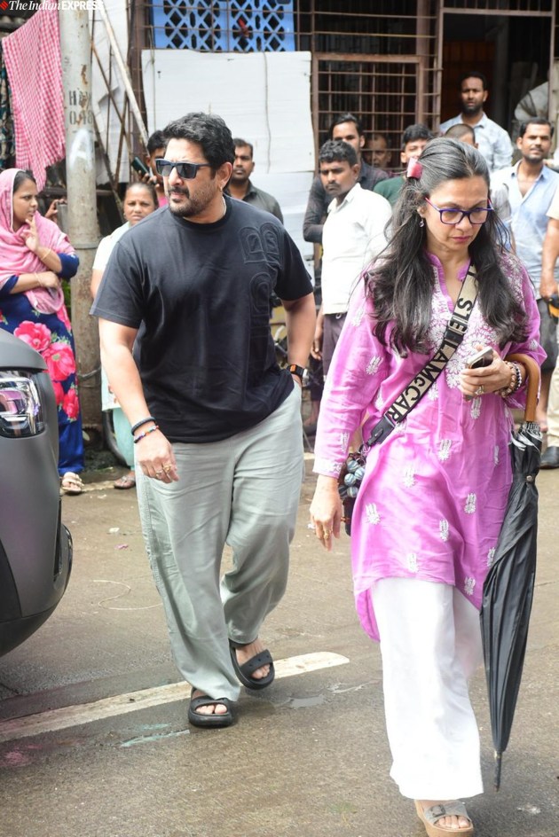 Malaika Arora's stepfather Anil Mehta's funeral