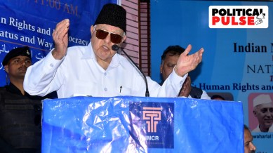 Former J&K CM Farooq Abdullah. (Express file photo by Rohit Jain Paras)