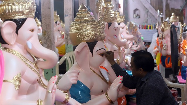 Ganesh festival Pune pollution