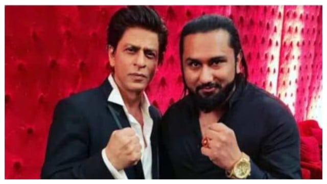 Shah Rukh Khan and Honey Singh