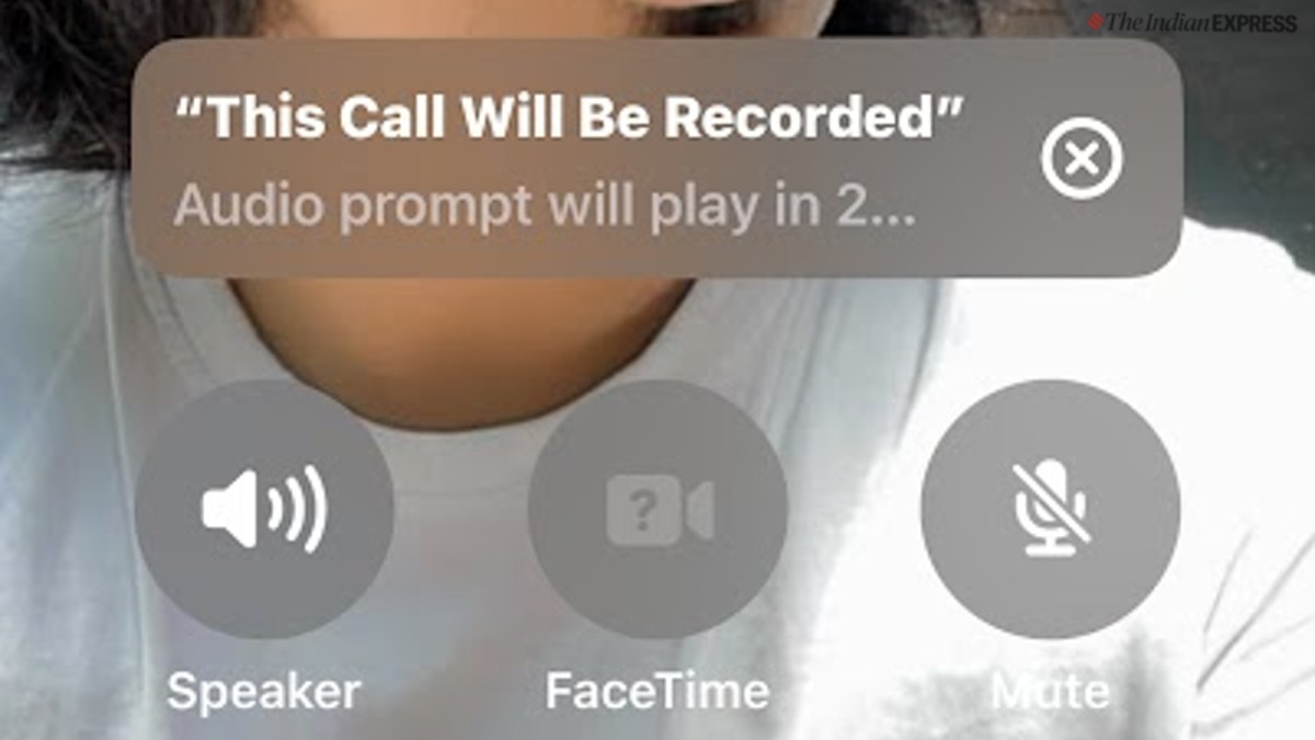 iPhone call recording