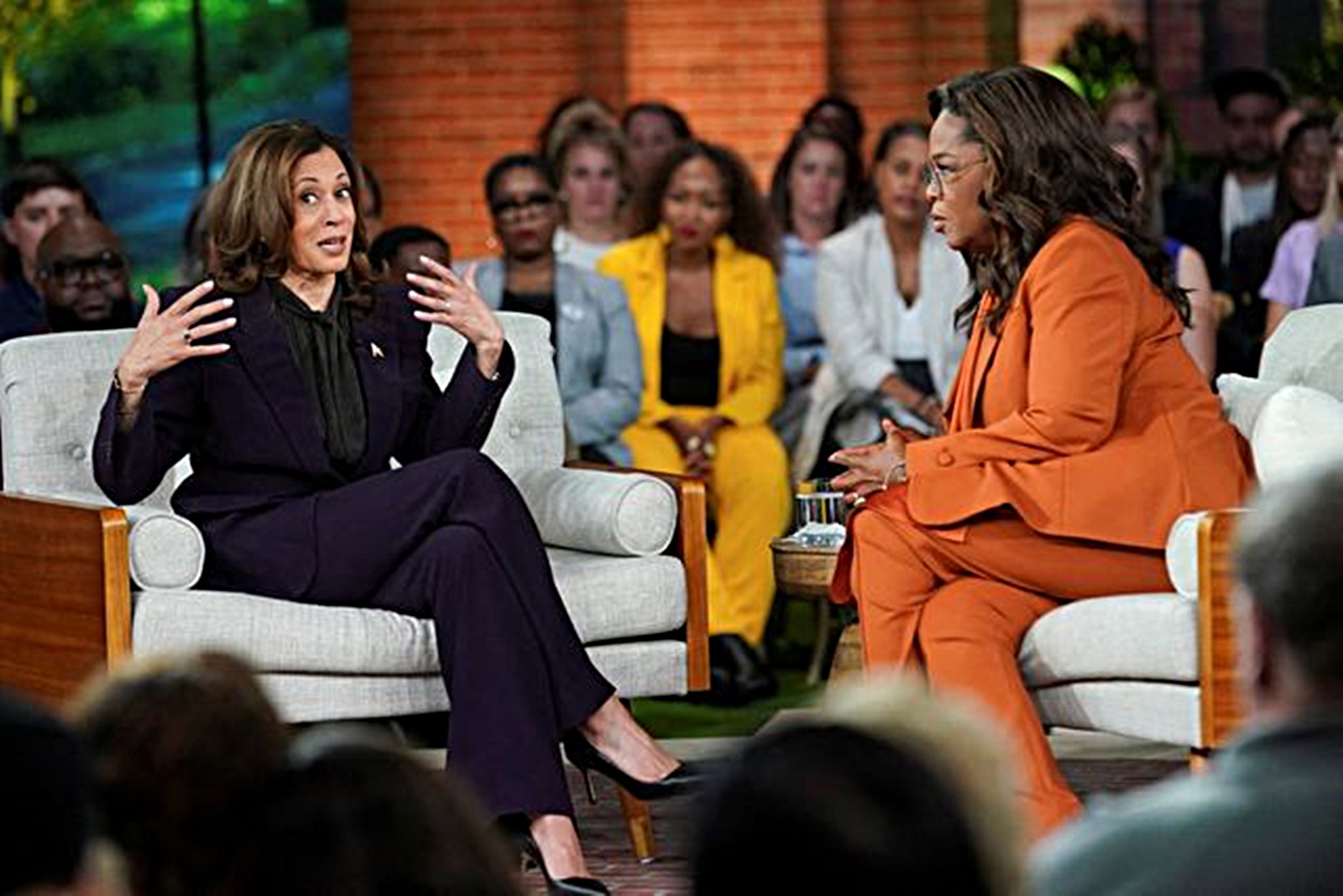 Kamala Harris sits down with Oprah Winfrey to discuss gun control