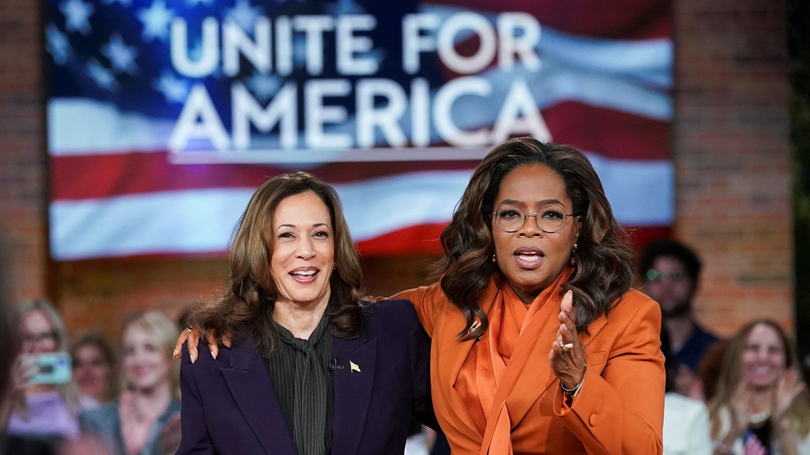 Democratic presidential nominee and US Vice President Kamala Harris, oprah winfrey interview, world news, indian express