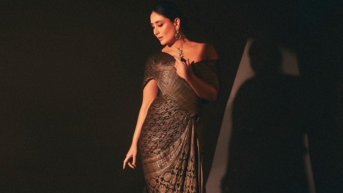 Amit Aggarwal reveals it took 200 hours to make Kareena Kapoor's viral  vintage Banarasi sari