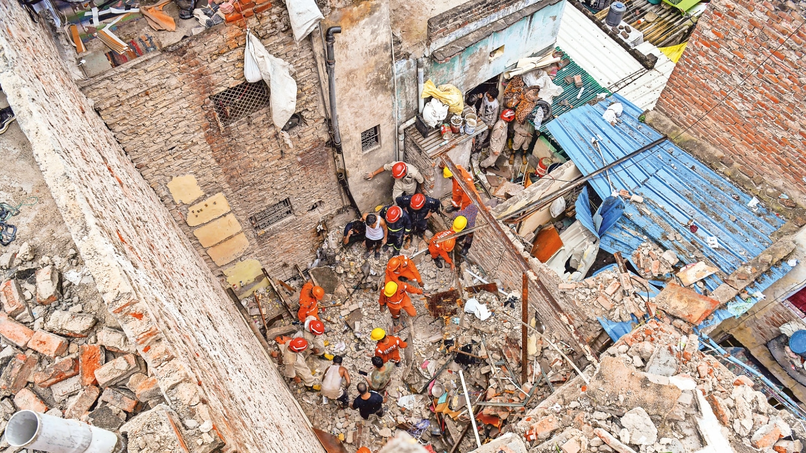 Karol Bagh building collapse: ‘He wanted to provide mother, sister a ...