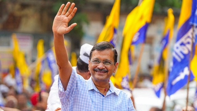 AAP convenor and erstwhile  Delhi Chief Minister Arvind Kejriwal. (PTI Photo)