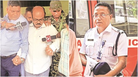 Abhijit Mondal CBI questioning, RG Kar Hospital rape and murder, Kolkata rape case, who is Abhijit Mondal, Pallab Biswas, CBI office, Indian express news