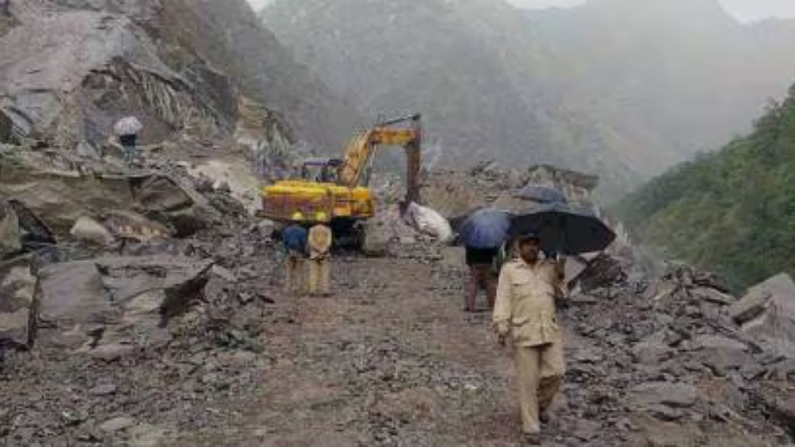 Landslides block Badrinath national highway in Uttarakhand