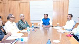 Odisha’s Steel and Mines Minister Bibhuti Bhusan Jena (on the right of Odisha CM), during the demand discussion (for approval of annual budget) of the steel and mines department, informed the Assembly on Tuesday that the government will take appropriate steps for implementation of the Supreme Court order