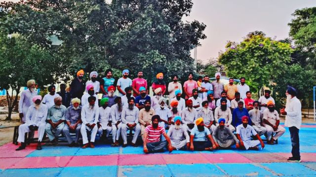 A 50-member de-addiction committee on September 12 to spread awareness among people using posters. (Express photo)