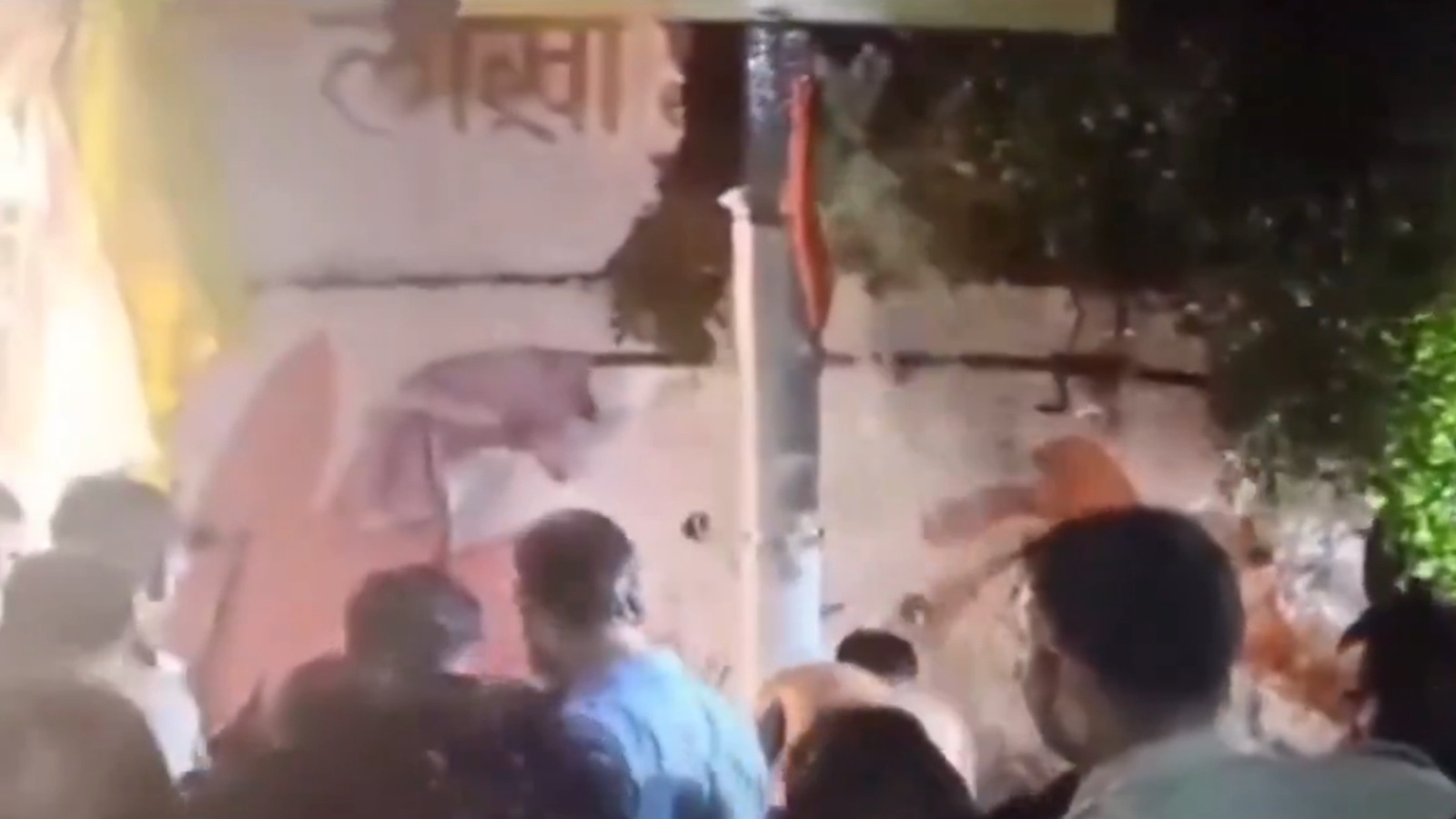 mahakal temple ujjain wall collapse