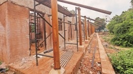 sabarmati ashram, Sabarmati Ashram buildings rennovation, mahatma gandhi, Gujarat historic buildings, mgsamt, Gujarat heritage project, Indian express news