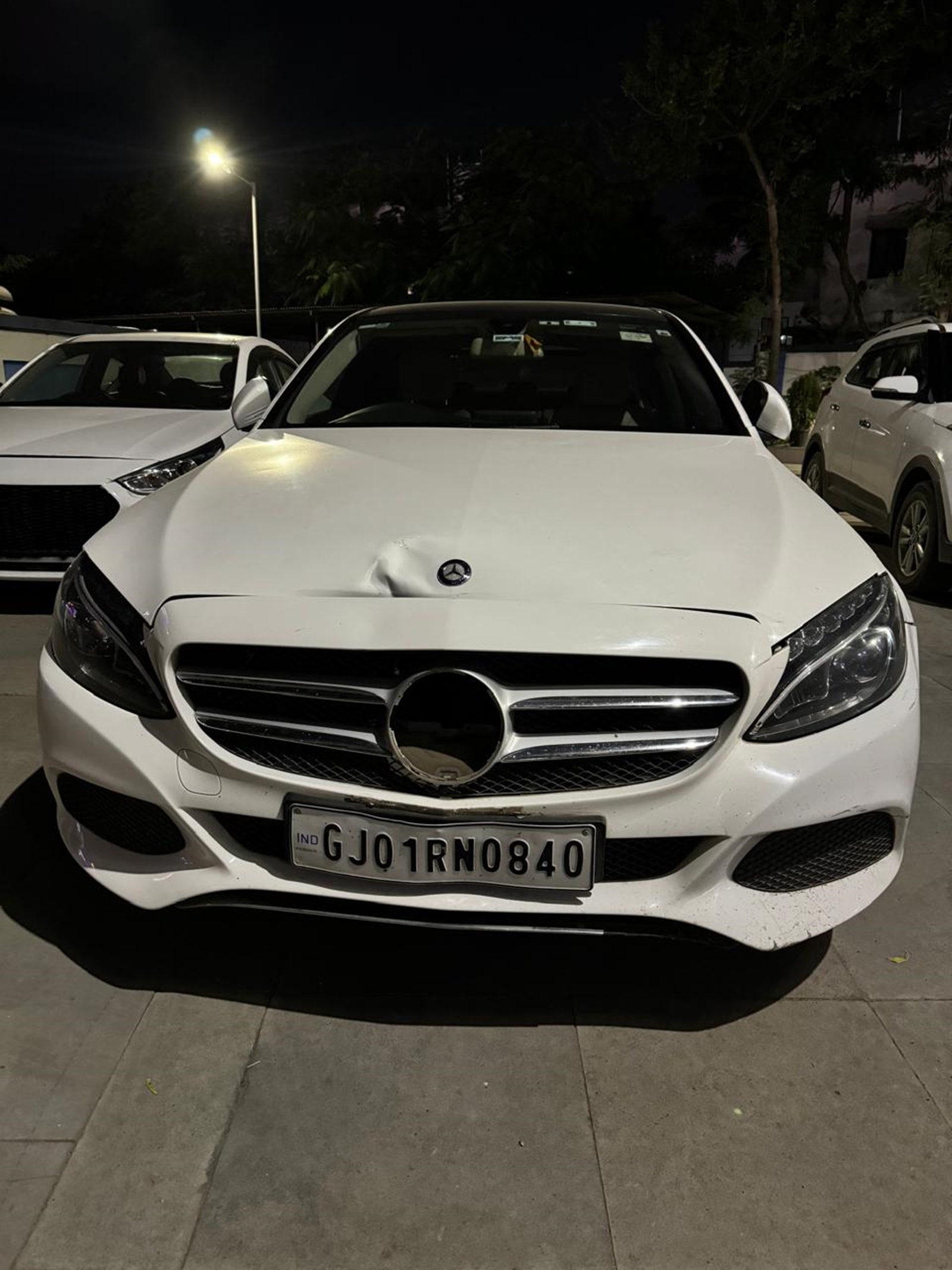 mercedes car, hit and run case, indian express